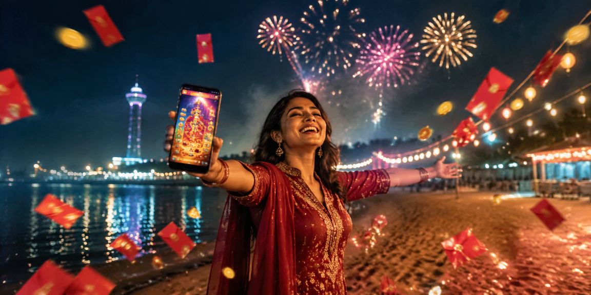 চট্টগ্রামের বিচে লাল খামে bs3 লটারি বোনাস উদযাপন